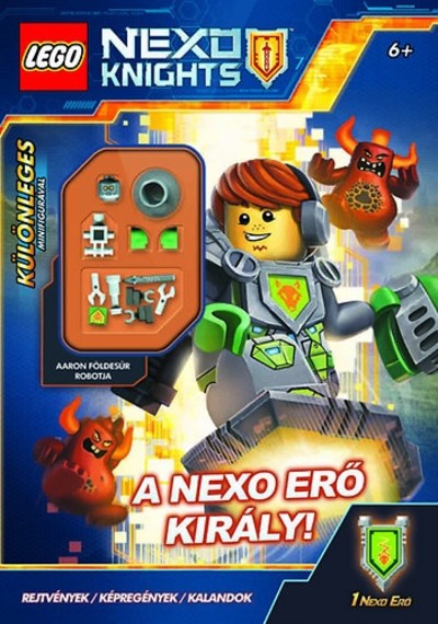 Lego Nexo Knights: A nexo erő király! /Rejtvények, képregények, kalandok