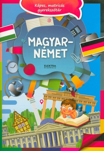 Magyar-német képes, matricás gyerekszótár