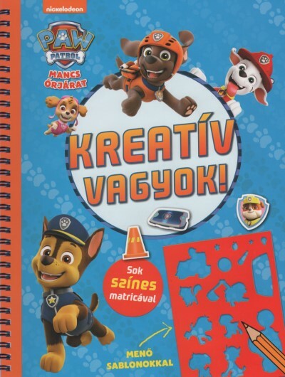 Mancs őrjárat: Kreatív vagyok! - Sok színes matricával