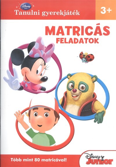 MATRICÁS FELADATOK 3+ (DISNEY) - TANULNI GYEREKJÁTÉK /TÖBB MINT 80 MATRICÁVAL