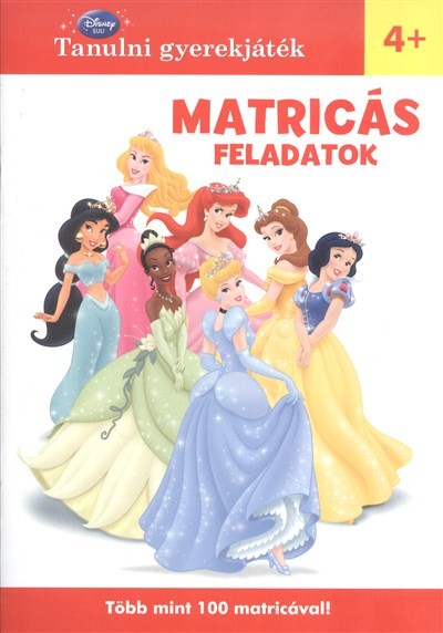 MATRICÁS FELADATOK 4+ (HERCEGNŐK) - TANULNI GYEREKJÁTÉK /TÖBB MINT 100 MATRICÁVAL