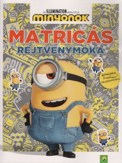Minyonok: Matricás rejtvénymóka