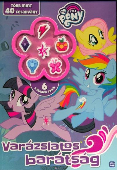 My Little Pony - Varázslatos barátság /6 ajándék radír