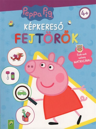 Peppa malac: Képkereső fejtörők - Sok-sok színes matricával