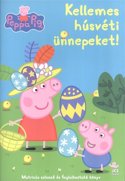 PEPPA PIG: KELLEMES HÚSVÉTI ÜNNEPEKET! /MATRICÁS SZÍNEZŐ ÉS FOGLALKOZTATÓ KÖNYV §H