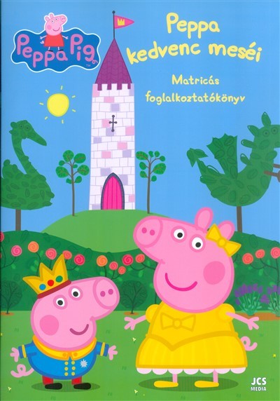 PEPPA PIG: PEPPA KEDVENC MESÉI /MATRICÁS FOGLALKOZTATÓKÖNYV