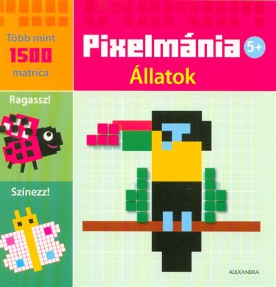 Pixelmánia - Állatok /Több mint 1500 matrica