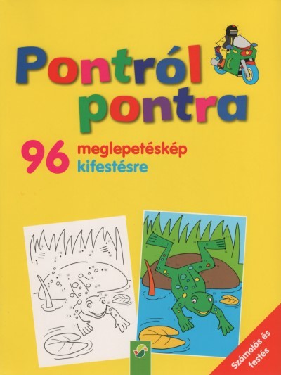 Pontról pontra - 96 meglepetéskép kifestésre