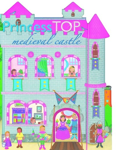 Princess TOP - Medieval castle (pink)