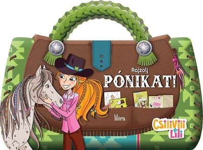 Rajzolj pónikat! - Öltöztetőkönyv kreatív gyerekeknek /Csilivili Lili