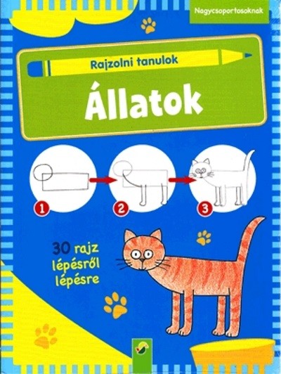 Rajzolni tanulok - Állatok /30 rajz lépésről lépésre