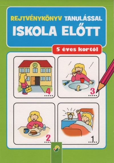 Rejtvénykönyv tanulással - Iskola előtt 5 éves kortól