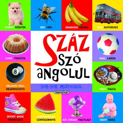 Száz szó angolul sok-sok matricával