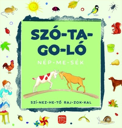 Szótagoló - Népmesék - színezhető rajzokkal
