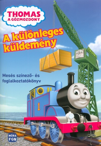 Thomas a gőzmozdony: A különleges küldemény - Mesés színező- és foglalkoztatókönyv