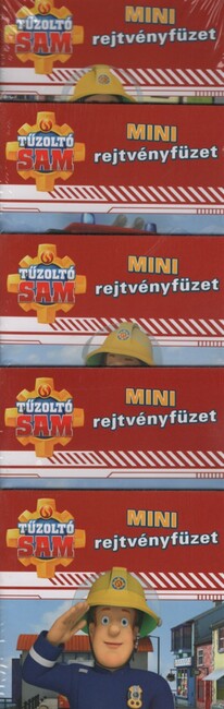 Tűzoltó Sam: Mini rejtvényfüzet - 5 minikönyv