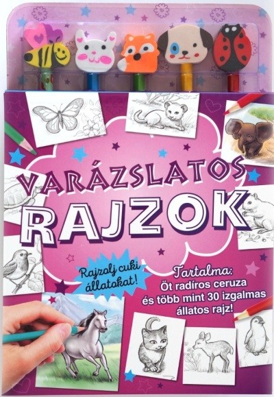 Varázslatos rajzok - Rajzolj cuki állatokat!