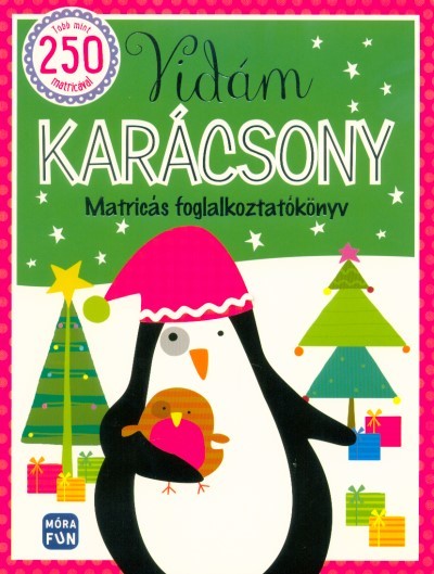 Vidám karácsony - Matricás foglalkoztatókönyv §K