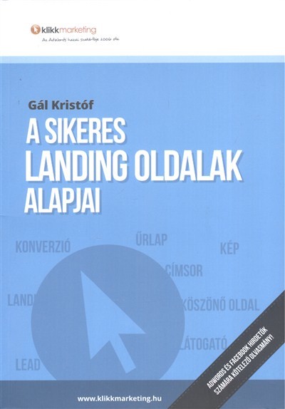 A SIKERES LANDING OLDALAK ALAPJAI