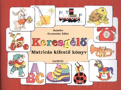 KERESGÉLŐ /MATRICÁS KIFESTŐKÖNYV