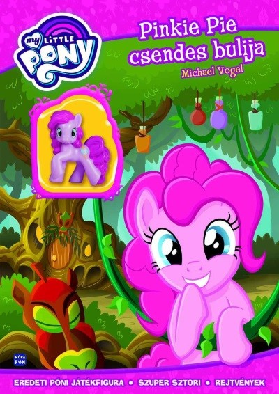 My Little Pony: Pinkie Pie csendes bulija - Foglalkoztató füzet mini figurával
