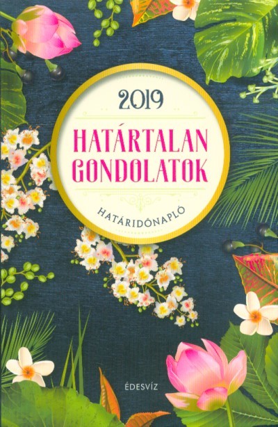 Határtalan gondolatok határidőnapló 2019.