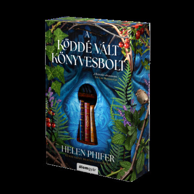 A köddé vált könyvesbolt (éldekorált)