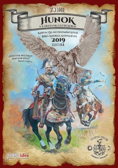 Hunok a Kárpátok gyűrűjében - 2019 naptár