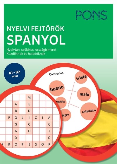 PONS Nyelvi fejtörők SPANYOL - Nyelvtan, szókincs, országismeret kezdőknek és haladóknak