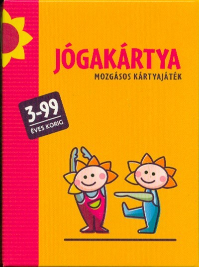 Jógakártya - Mozgásos kártyajáték /Napraforgó