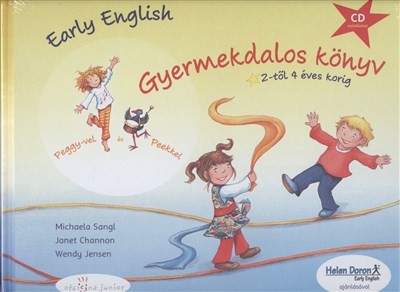 EARLY ENGLISH - GYERMEKDALOS KÖNYV /CD MELLÉKLETTEL, 2-TŐL 4 ÉVES KORIG