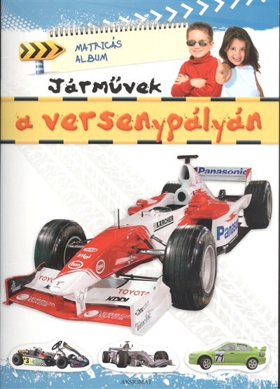 JÁRMŰVEK A VERSENYPÁLYÁN /MATRICÁS ALBUM