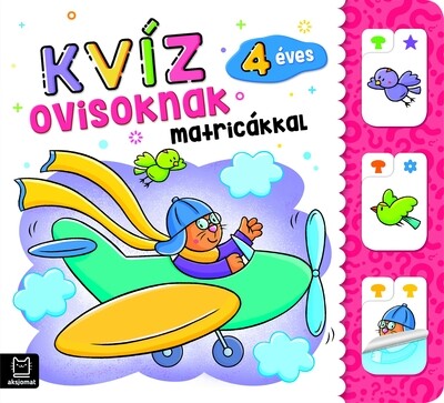 Kvíz ovisoknak matricákkal 4 éves