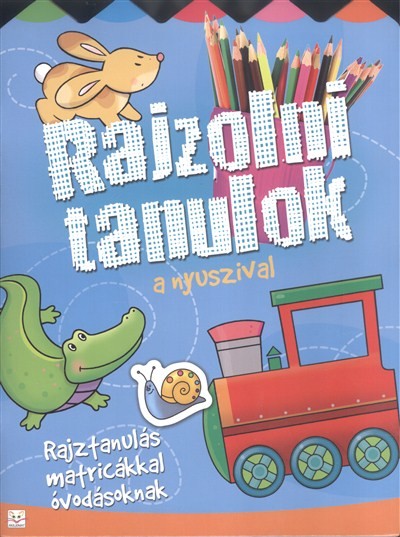 Rajzolni tanulok a nyuszival /Rajztanulás matricákkal óvodásoknak