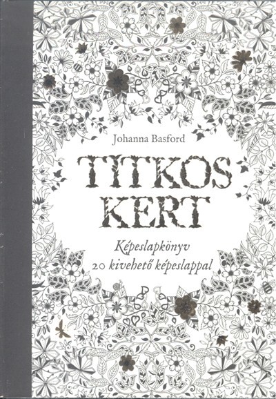 Titkos kert /Képeslapkönyv 20 kivehető képeslappal