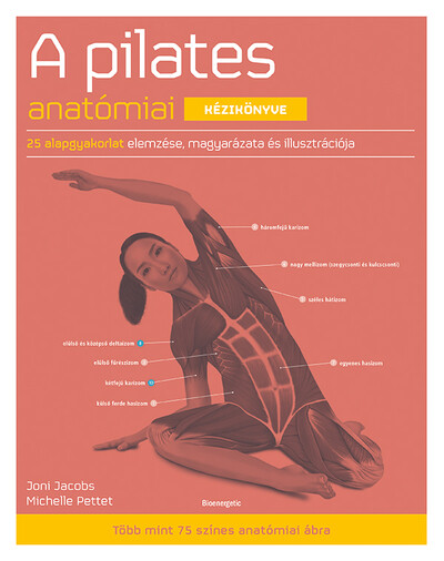 A pilates anatómiai kézikönyve - 25 alapgyakorlat elemzése, magyarázata és illusztrációja