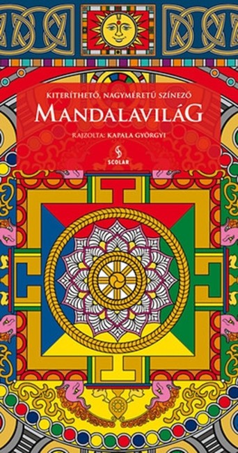 Mandalavilág /Kiteríthető, nagyméretű színező