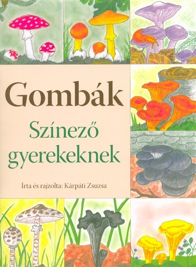 Gombák - Színező gyerekeknek