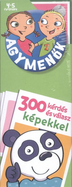 Agymenők 4-5 éveseknek /300 kérdés és válasz képekkel