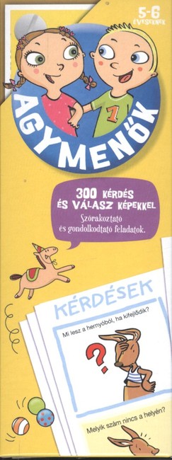 Agymenők 5-6 éveseknek /300 kérdés és válasz képekkel