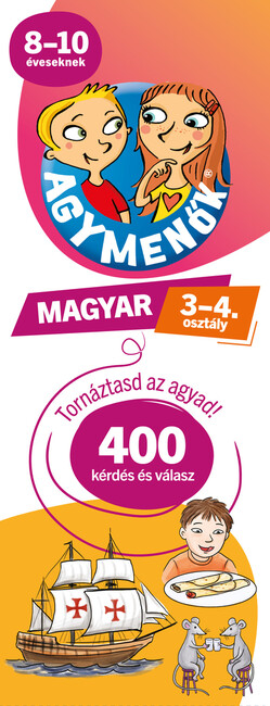 Agymenők Magyar 3-4. osztály kártyacsomag - Agymenők