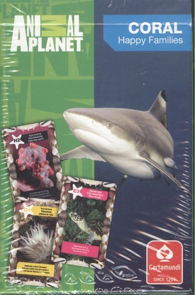 ANIMAL PLANET CORAL - ANIMAL PLANET KORALL ZÁTONY KVARTETT KÁRTYA