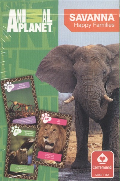 ANIMAL PLANET SAVANNA - ANIMAL PLANET SZAVANNA KVARTETT KÁRTYA