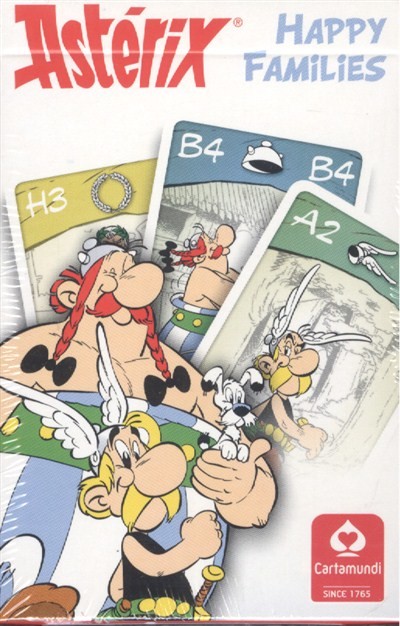 ASTERIX - HAPPY FAMILIES /KVARTETT KÁRTYA JÁTÉK