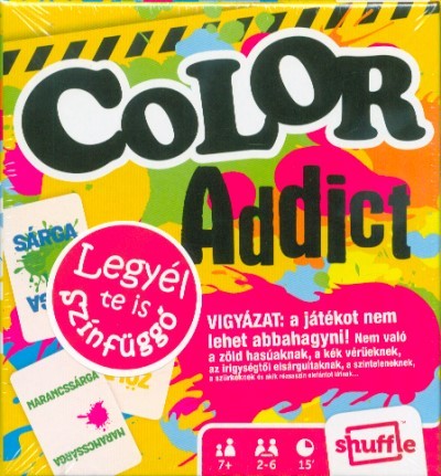 Color Addict - Legyél Te is színfüggő! - Színes kártyajáték