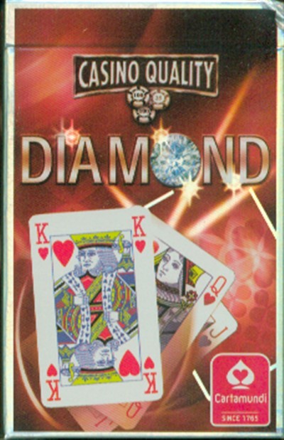 Diamond szimpla bridge kártya - Piros