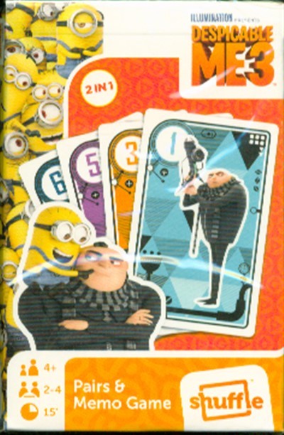 Gru 3. mini Fekete Péter és memória kártya