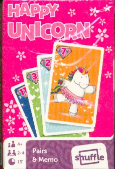 Happy Unicorn - MINI Fekete Péter és memória kártya