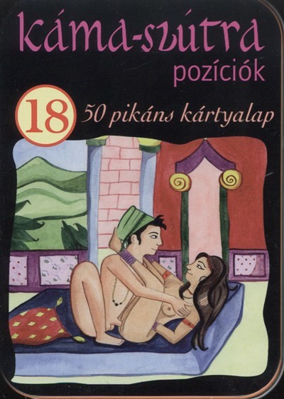 KÁMA-SZÚTRA POZÍCIÓK /50 PIKÁNS KÁRTYALAP