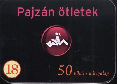 PAJZÁN ÖTLETEK /50 PIKÁNS KÁRTYALAP